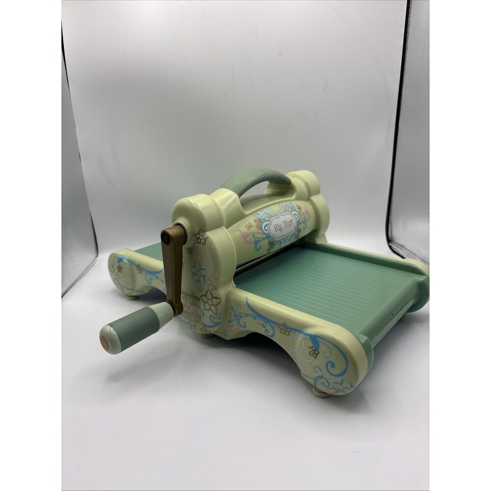 Sizzix Big Shot Die Cut & Embossing Machine Limited Edition Teal Floral